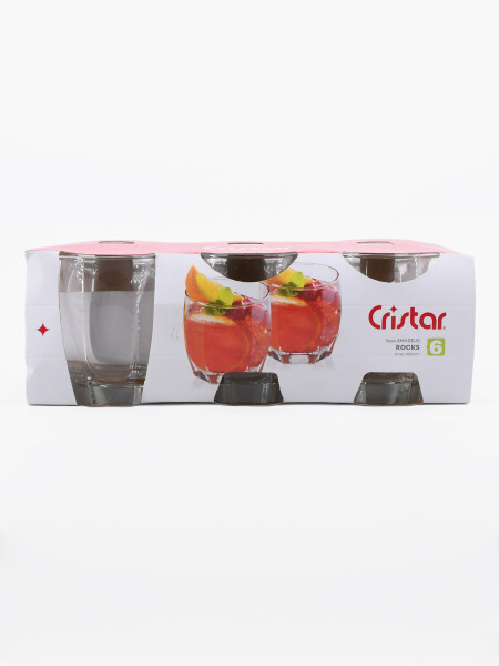 VASO AMADEUS ROCK TRANSPARENTE