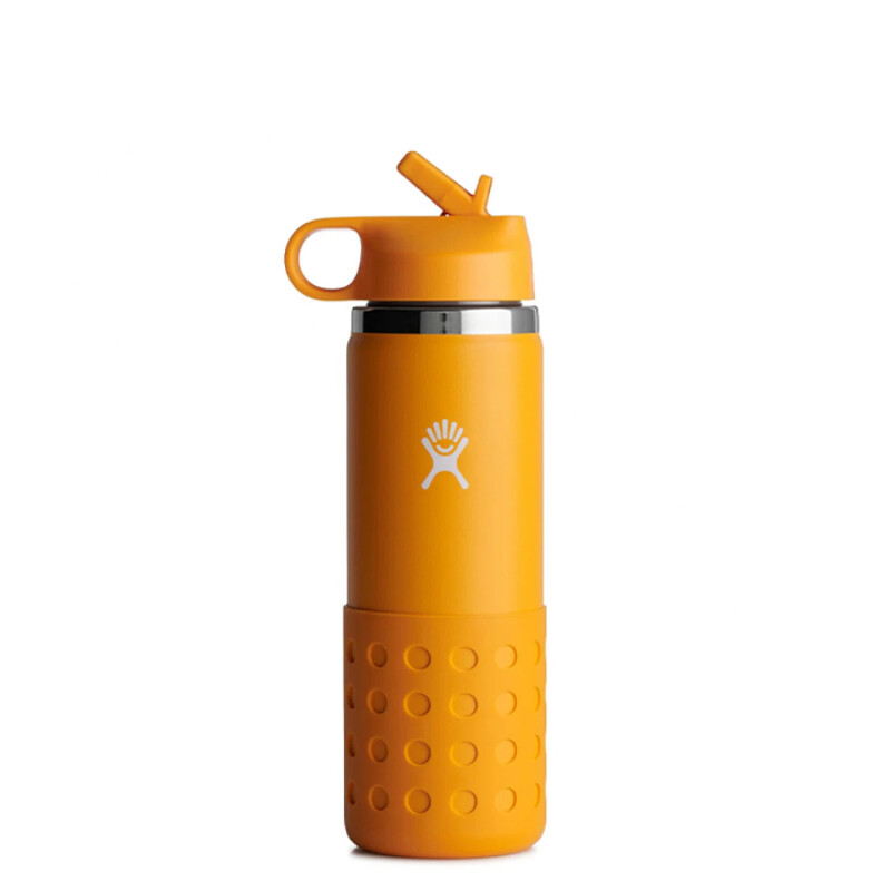 Botella Hydro Flask 20 Oz Kids Wide Mouth Straw Lid And Boot Starfish Botella Hydro Flask 20 Oz Kids Wide Mouth Straw Lid And Boot Starfish