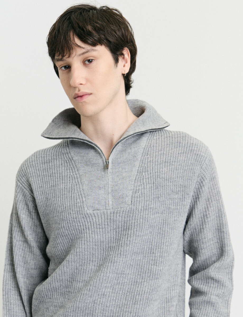 470984 REMERA HARRY Gris Medio