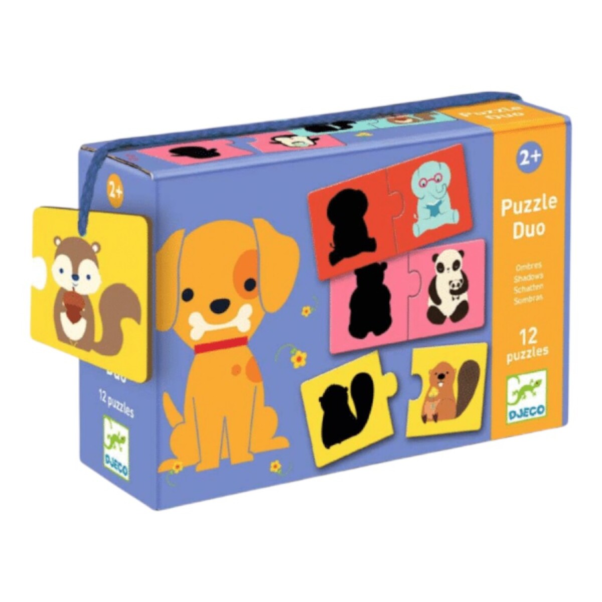 Puzzle Duo Sombras Djeco 