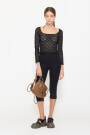 TOP JOSEPHINE Negro