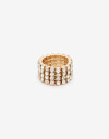 Anillos Medianos y Grandes Strass Anillo Elástico Strass - Cristal