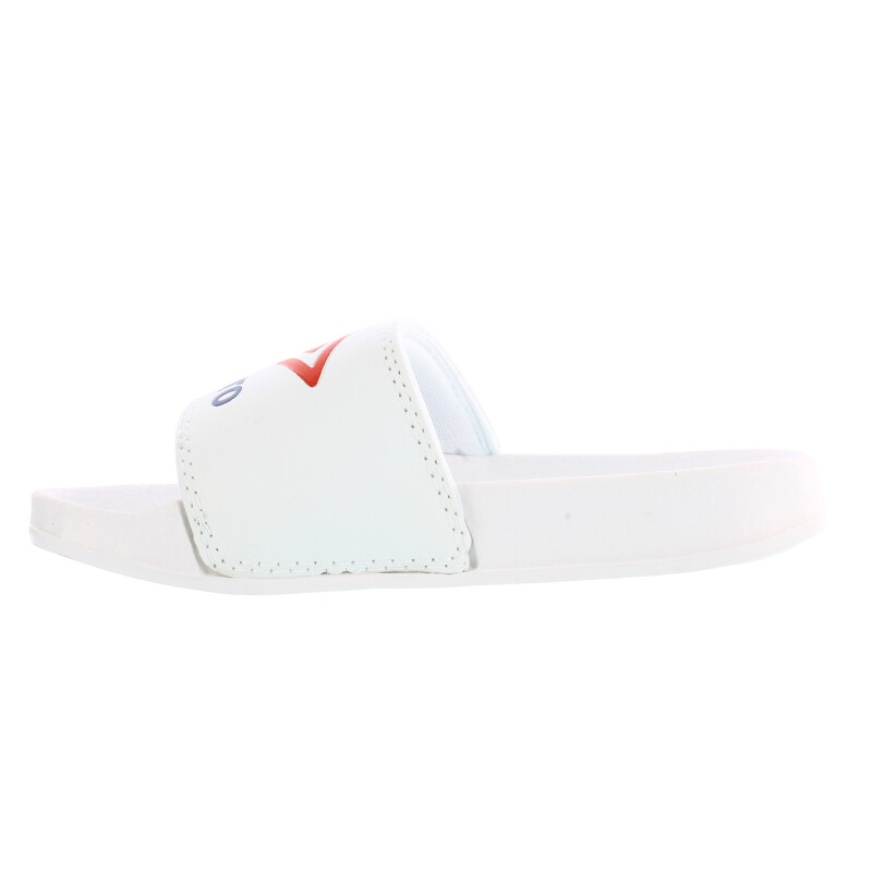 Chanclas de Niños Umbro Locker Room Blanco - Rojo - Azul Marino