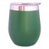 Mate Vaso Térmico 230ml Con Tapa Acero Inoxidable Calidad Color Variante Verde