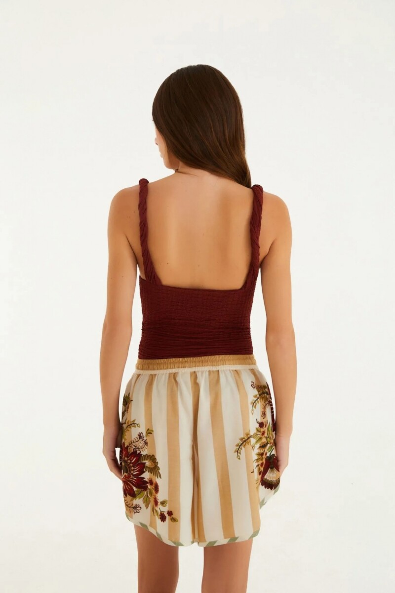 SHORT FLORAL Estampado