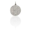 Dije Medalla San Benito-Plata 925-Sin piedra-CP3141 Sinpiedra