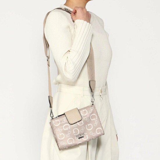 Cartera Guess Madix Marrón 0