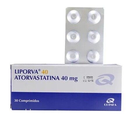 Liporva 40mg 30 COM Liporva 40mg 30 COM