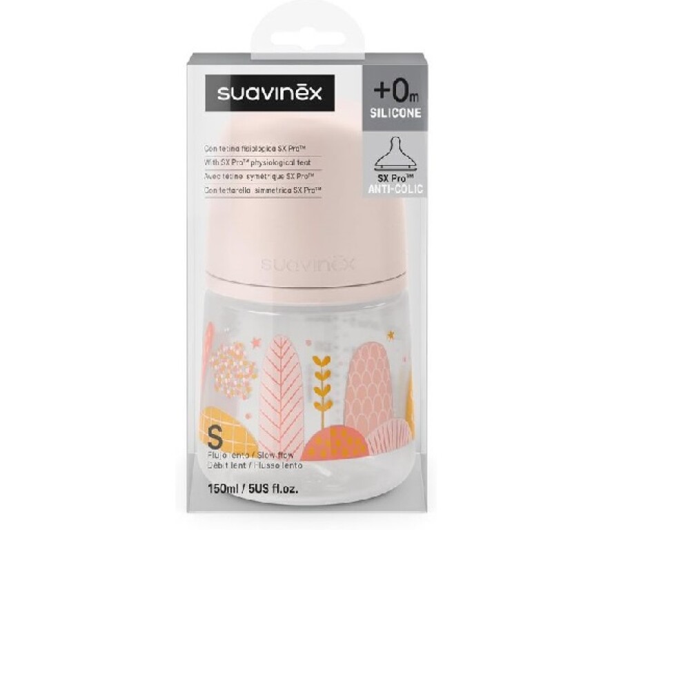Biberón Fisiológico Suavinex 150ml Dreams Rosa