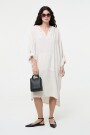 VESTIDO HOODIE Crudo