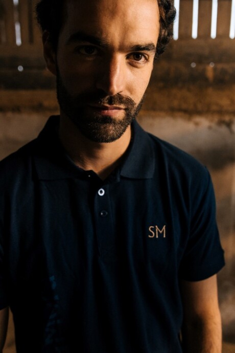 Polo Shirt Men Azul
