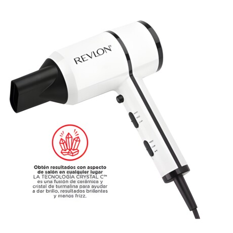 Secador de pelo Revlon Crystal anti frizz 2000W Secador de pelo Revlon Crystal anti frizz 2000W