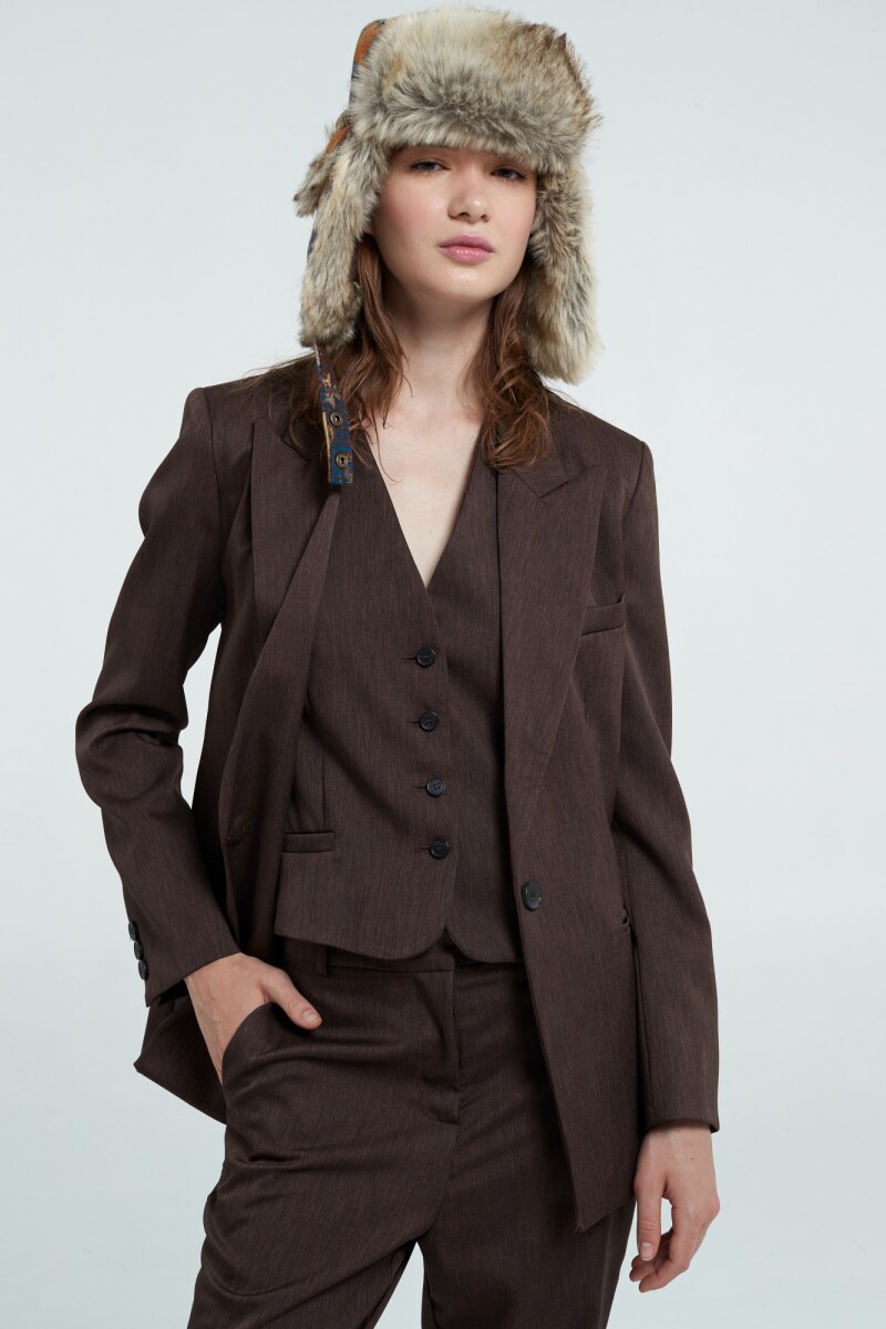 CHAQUETA Marron