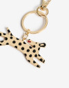Llavero Metal Llavero Y Bag Charm Perro Dalmata - Combinacion Bicolor