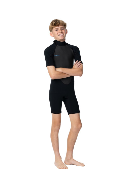 Reactor Juvenil II 2mm Back Zip Negro - Spring Suit SS