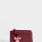 Monederos Monedero Con Charms - Rojo Burdeaux