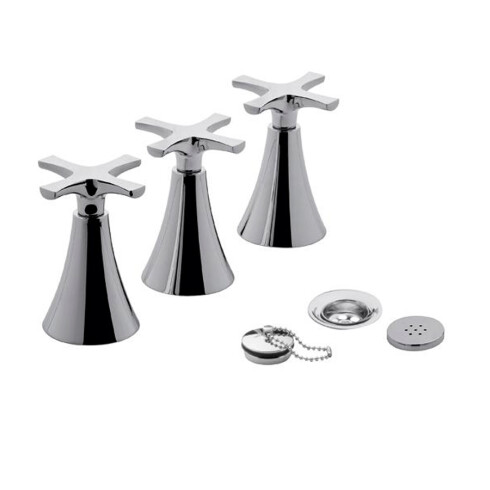 Griferia De Bidet Cromo Bimando Linea Alesia Fv 000