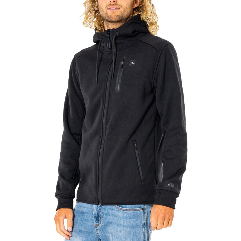 Canguro Rip Curl ANTI SERIES DEPARTED ZIP Negro Canguro Rip Curl ANTI SERIES DEPARTED ZIP Negro