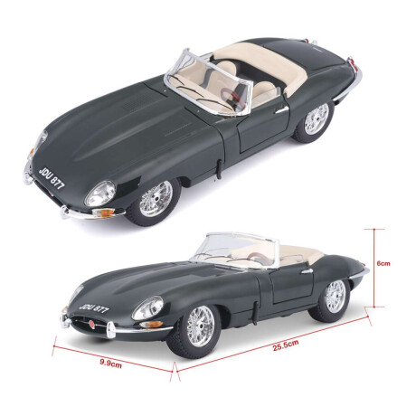 Bburago Escala 1:18 Auto de Colección Jaguar E-Type Coupe
