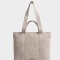 Shopper Puffy Cartera Shopper Acolchada - Marron Beige