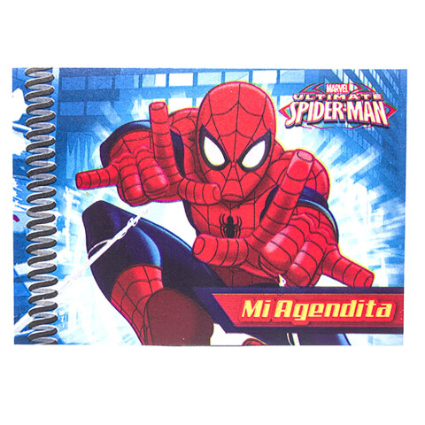 Cotillón Agenda Mini x10 Spiderman