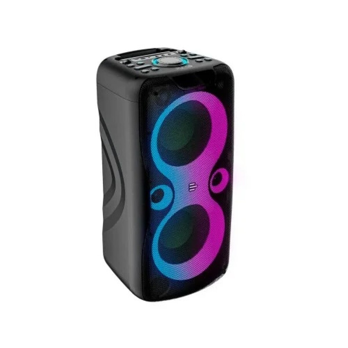 Parlante Multilaser Pulsebox 8" SP510 1100W + Auricular PH 326 