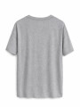 REMERA HESTIA GRIS MELANGE M
