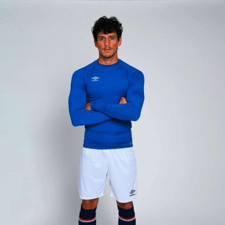 Remera M-T Spandex de Hombre Azul