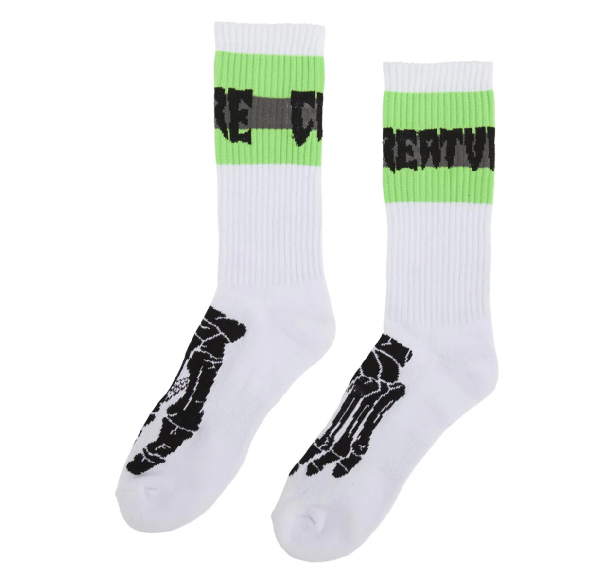Medias Creature - Trench Foot - Blanco 