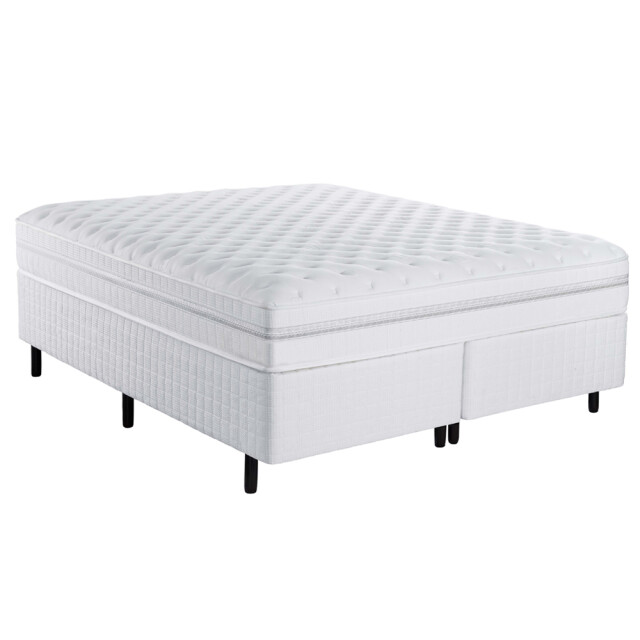 SOMMIER QUEEN SIZE BASE CAMA COLCHÓN DE ESPUMA Y RESORTE POCKET SOMMIER QUEEN SIZE BASE CAMA COLCHÓN DE ESPUMA Y RESORTE POCKET