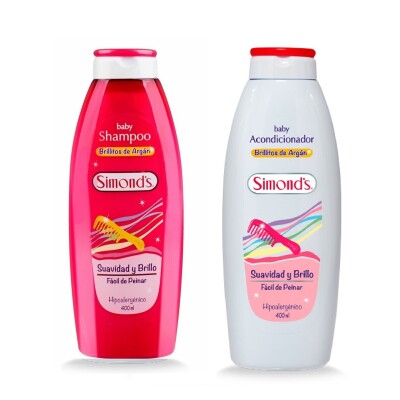 Shampoo Simond's Argan 400ml.+aco. 400ml. Shampoo Simond's Argan 400ml.+aco. 400ml.