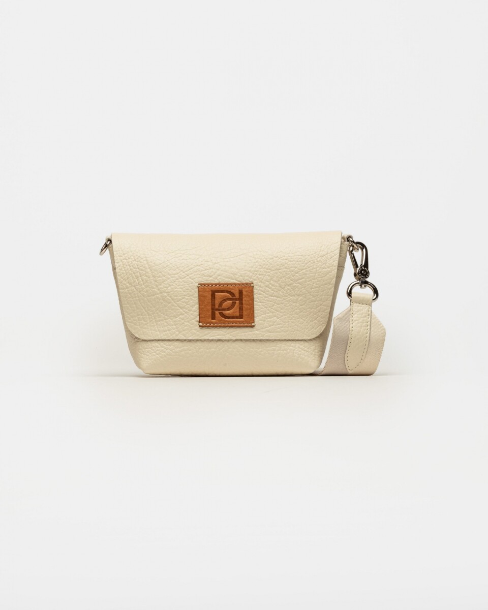 Mini bag Nina en cuero graneado - Cotton 