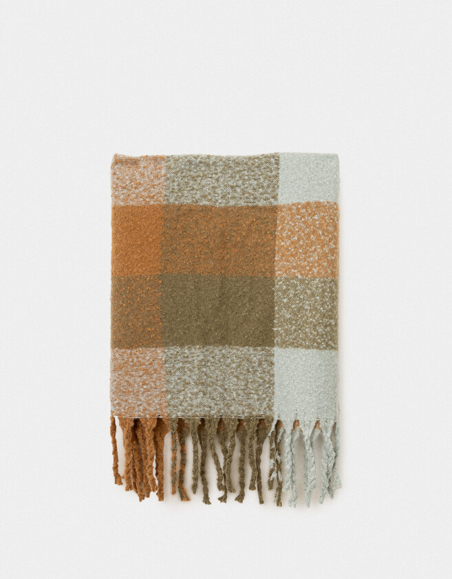 Bufandas Estampados Bufanda Tejida Escocesa - Estampado Escoces
