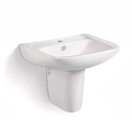 Pedestal Solo - Blanco Brillo Porcelana Sanitaria Aqualia Malawi Egeo 000