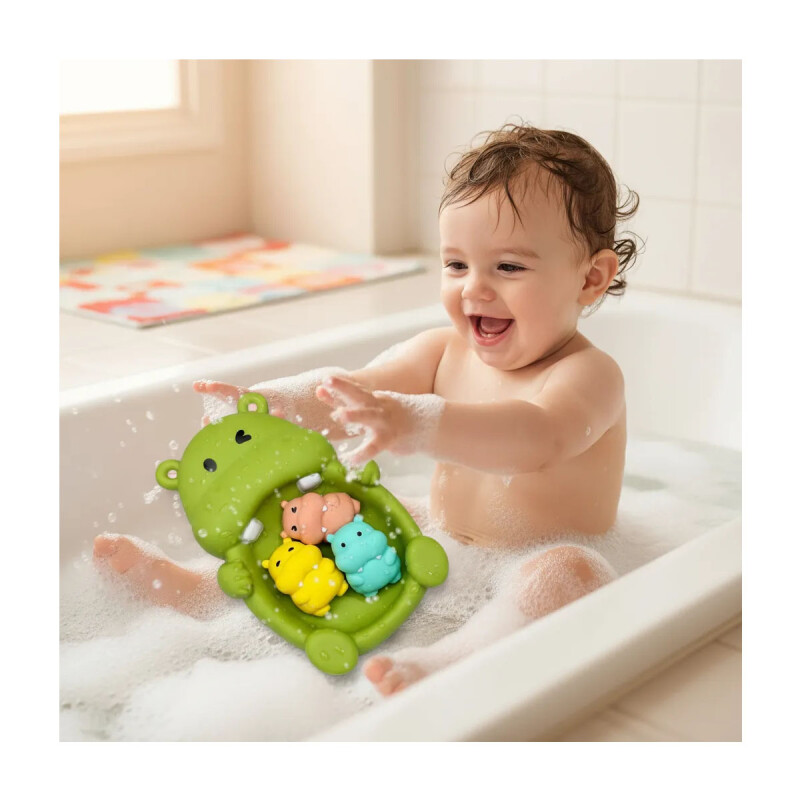 Set 4 Muñecos de goma Bebé Hipo Verde Lima Set 4 Muñecos de goma Bebé Hipo Verde Lima