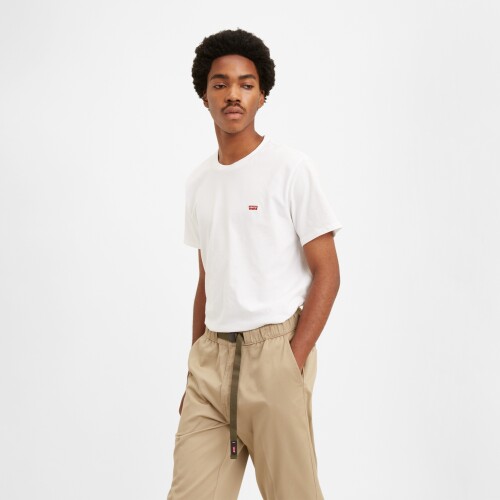 Remera Hombre M/Corta Alg.Levi's White