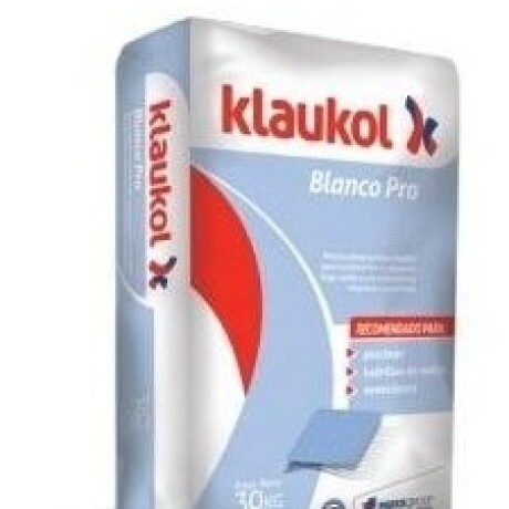 Adhesivo Klaukol Blanco Pro 30kg Adhesivo Klaukol Blanco Pro 30kg