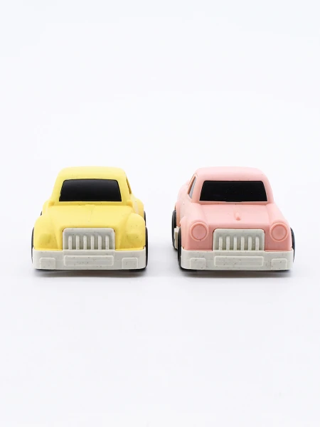 SET AUTOS PLASTICO ECO CELESTE