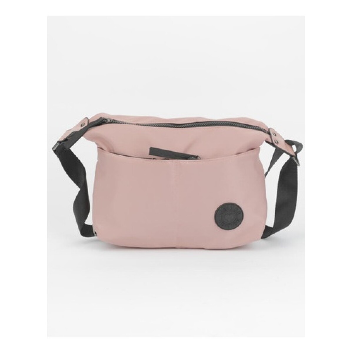 Bandolera de lona Canva modelo Atenas - Rosa 