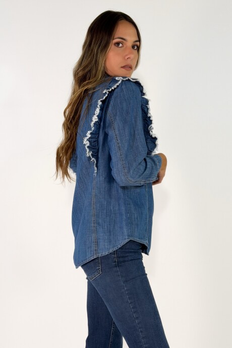 CAMISA SOFIA Celeste