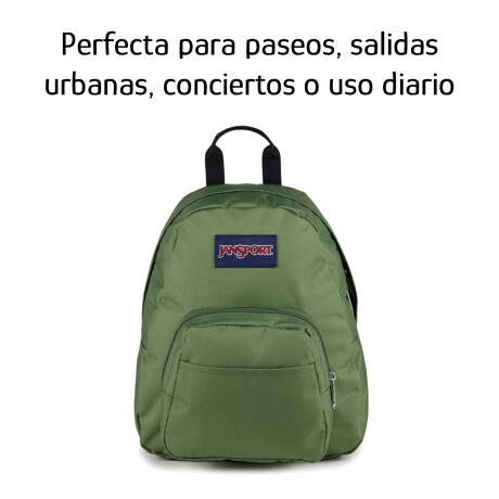 Mochila Pequeña Jansport Half Pint Original Urbana Paseo Verde