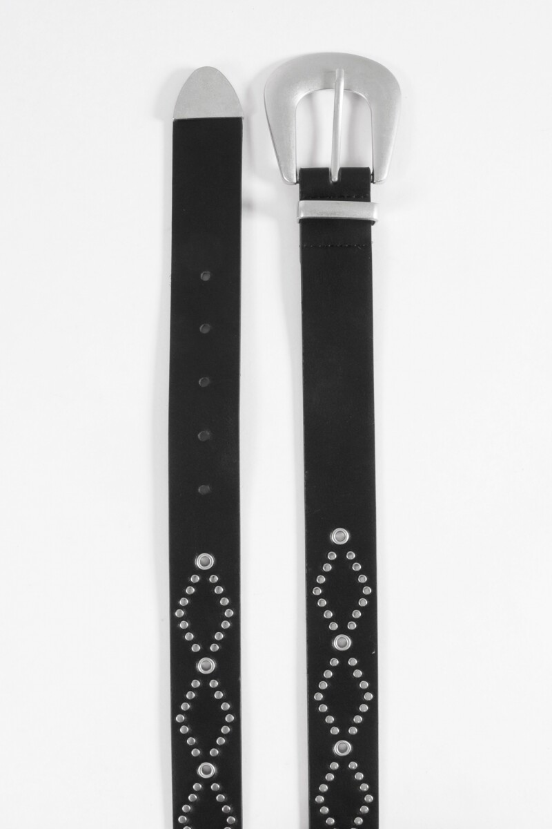 Cinturón tachitas negro