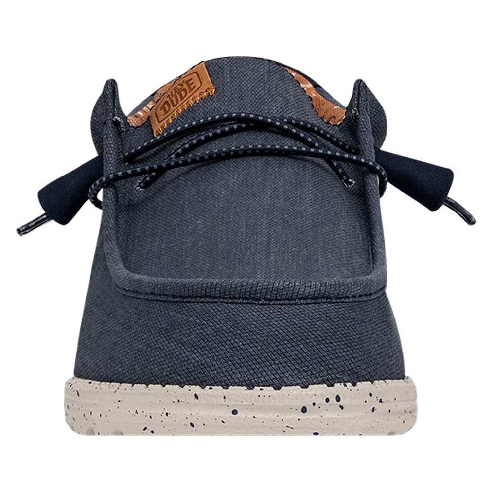 Wally Washed Canvas Hombre Navy