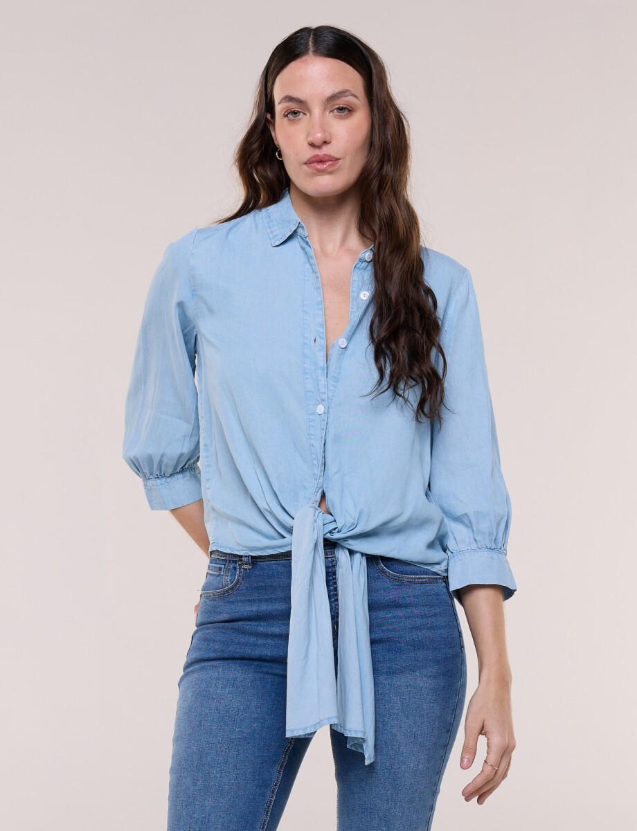 Camisa Lyocell Nudo - Jean Claro 