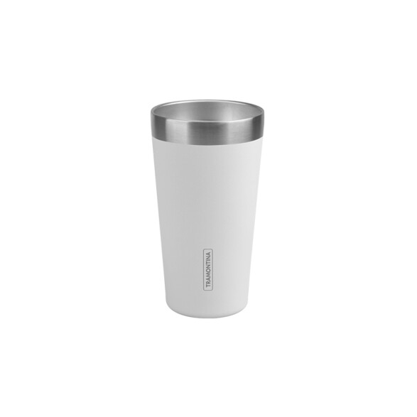 Vaso térmico blanco 420ml. "EXATA" TF6703