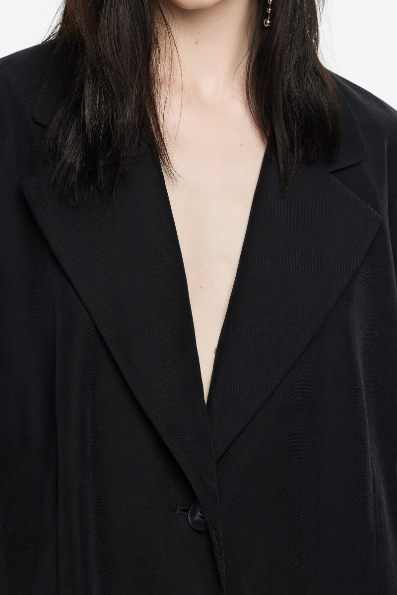 CHAQUETA Negro