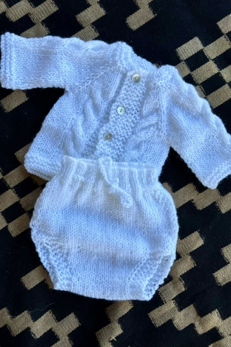 New Born Set Blanco