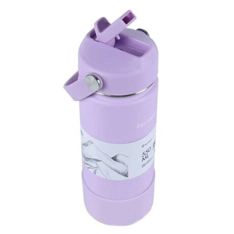 Botella Térmica Con Pico 550Ml. Lila