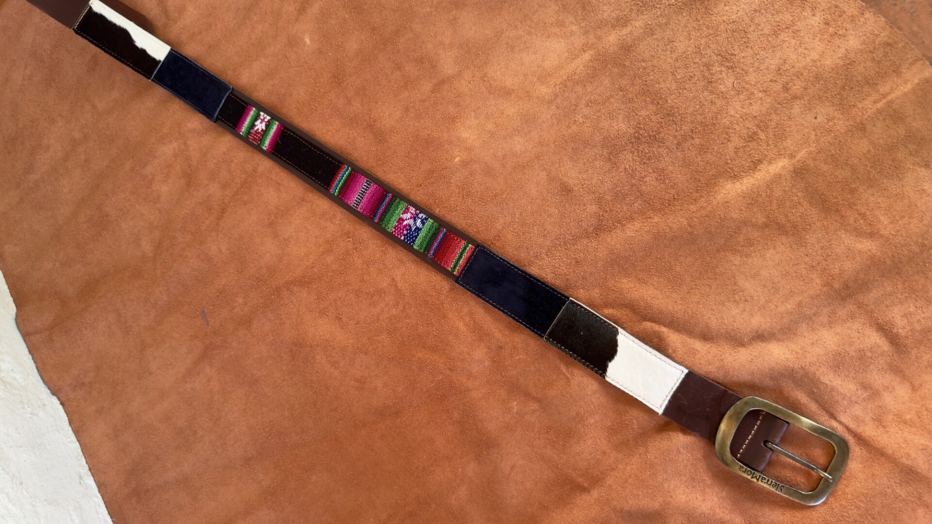 Handcrafted Belt - Azul Marino 