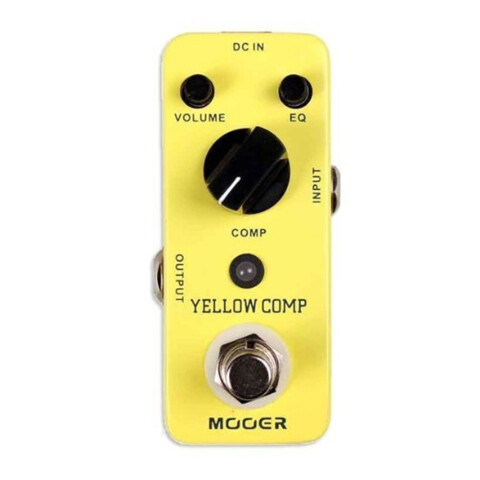 PEDAL EFECTOS MOOER MCS2 COMPRESSOR YELLOW COMP PEDAL EFECTOS MOOER MCS2 COMPRESSOR YELLOW COMP